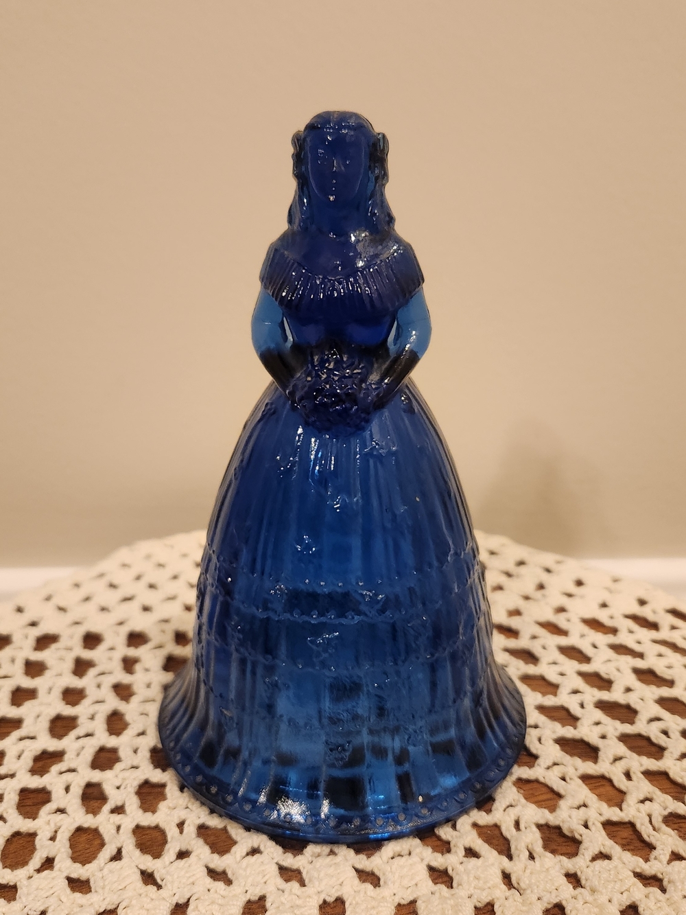 Imperial Glass "Suzanne" / "Southern Belle" Cobalt Blue Bell